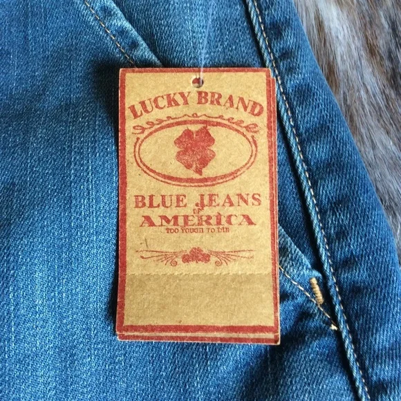 Lucky Brand *NWT* Women's Fairview Button Front Jean Skirt - Picture 5 of 9